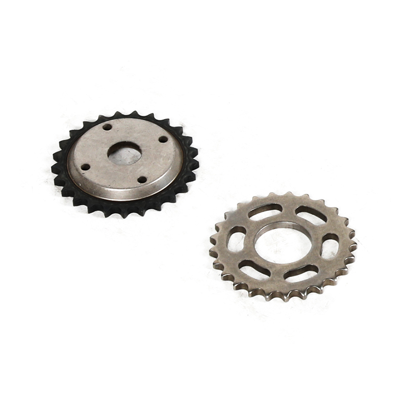 Leo sprocket dentatis calces quae connectit se ad crankshaft et camshaft (s) tormenti